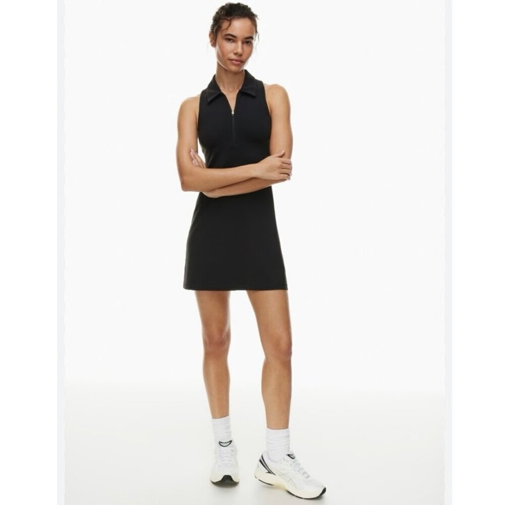 Ragdoll Sleeveless Polo Collared Tennis Mini Black Dress Women’s Size Medium